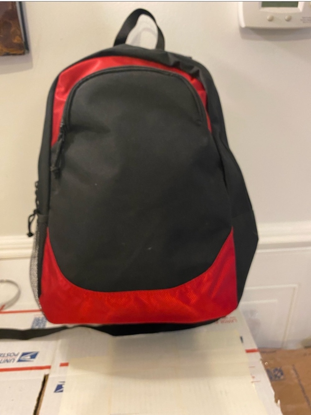 Black and Red Unisex Backpack New With Out Tags